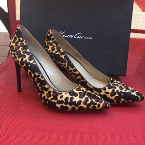 Kenneth Cole BON TOGETHER Leopard Heels